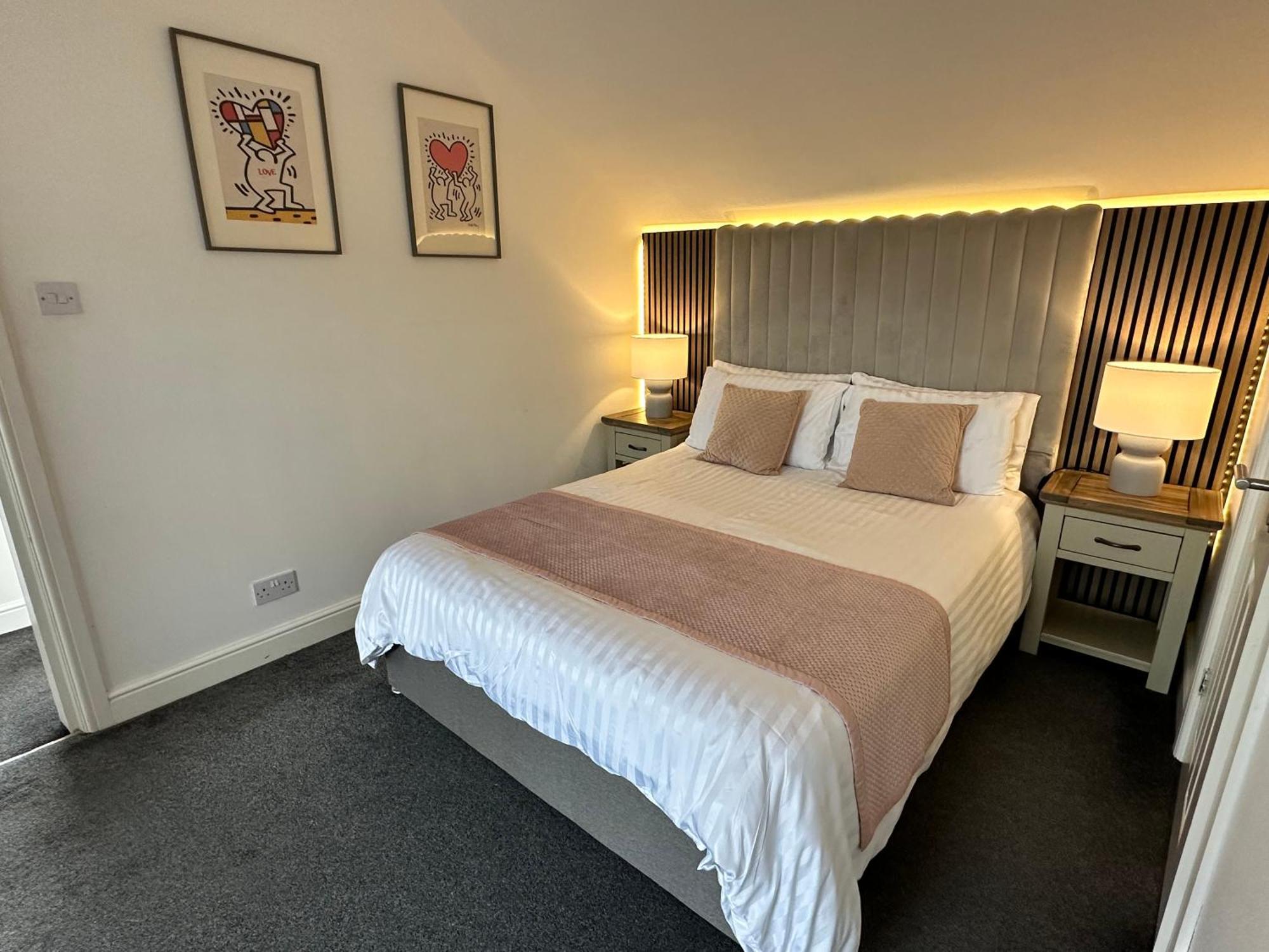 מנצ'סטר Waterside Mufc & Trafford Centre Townhouse 4 Bedroom Free Parking מראה חיצוני תמונה